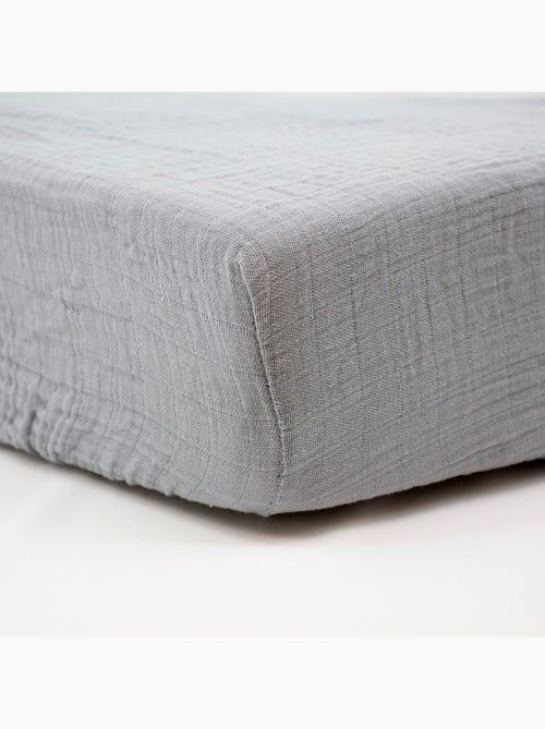 Little Band - Drap housse 60x120 cm Double Gaze de coton - Kiabi