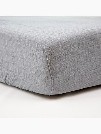 Little Band - Drap housse 70x140 cm Double Gaze de coton