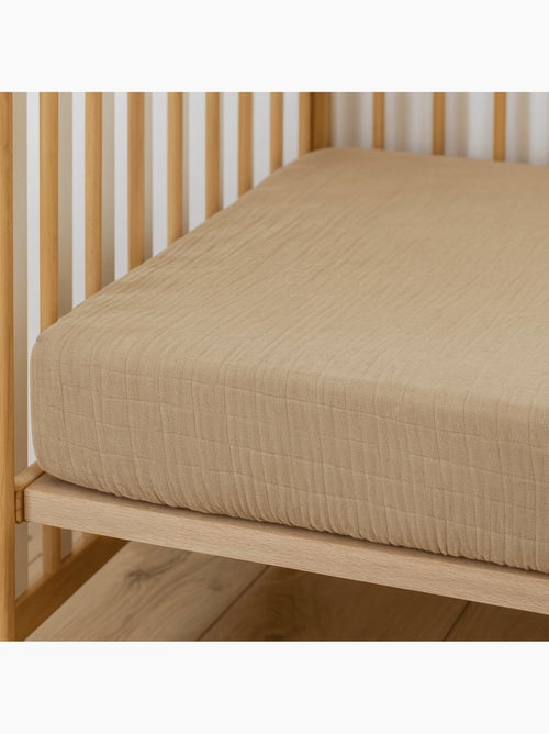 Little Band - Drap housse 70x140 cm Double Gaze de coton - Kiabi