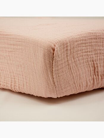 Little Band - Drap housse 70x140 cm Double Gaze de coton