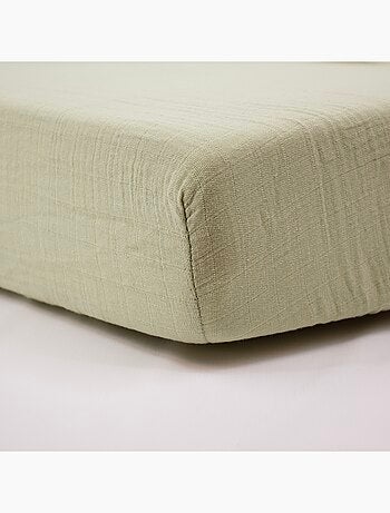 Little Band - Drap housse 70x140 cm Double Gaze de coton