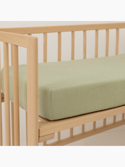 Little Band - Drap housse 70x140 cm Double Gaze de coton - Kiabi