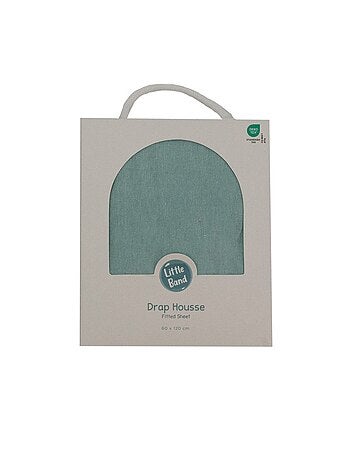 Little Band - Drap-housse 70x140 cm jersey 100% coton