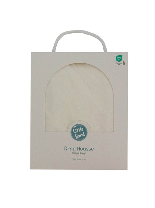 Little Band - Drap-housse 70x140 cm jersey 100% coton - Kiabi