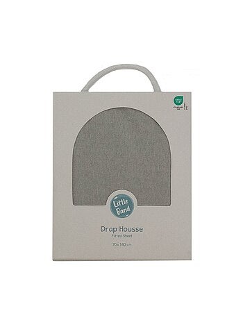 Little Band - Drap-housse 70x140 cm jersey 100% coton