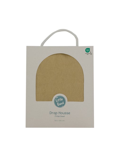 Little Band - Drap housse bébé 60x120 cm  jersey 100% coton - Kiabi