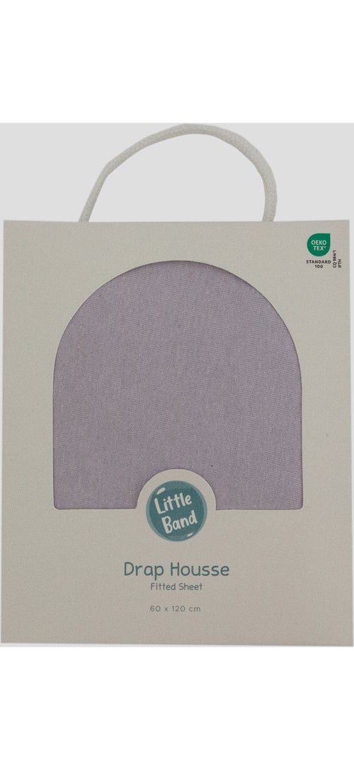Little Band - Drap housse bébé 60x120 cm  jersey 100% coton - Kiabi