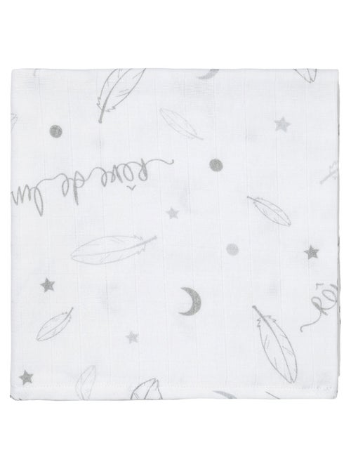 Little Band - Maxi lange bébé en coton 110x110 cm - Kiabi