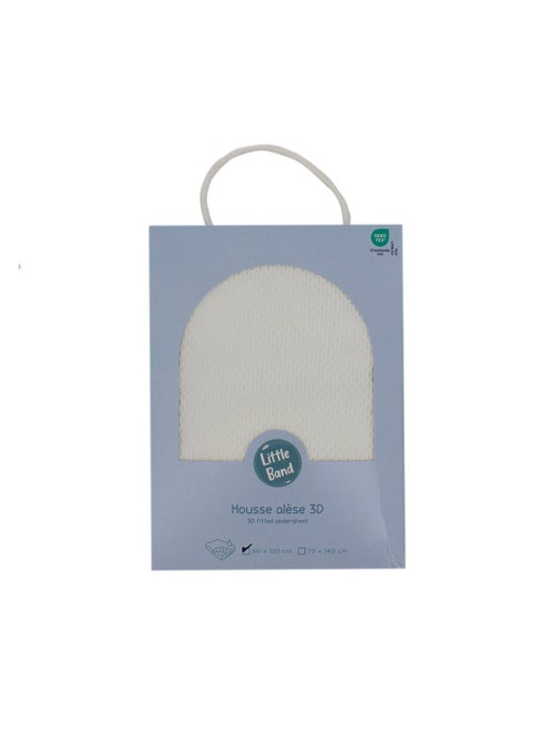 Little Band - Protège matelas bébé 70x140 cm tissu 3D alvéolé imperméabilisé - Kiabi Little Band - Protège matelas bébé 70x140 cm tissu 3D alvéolé imperméabilisé - Kiabi