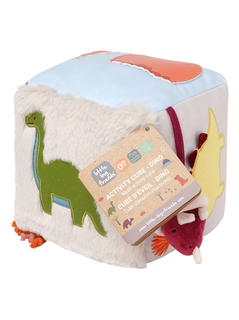 Little Big Friends - Cube d'éveil Les Amis Dinos Multicolore - Kiabi