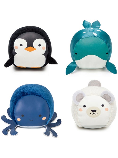 Little Big Friends - Lot de 4 balles doodballs Océan - Kiabi