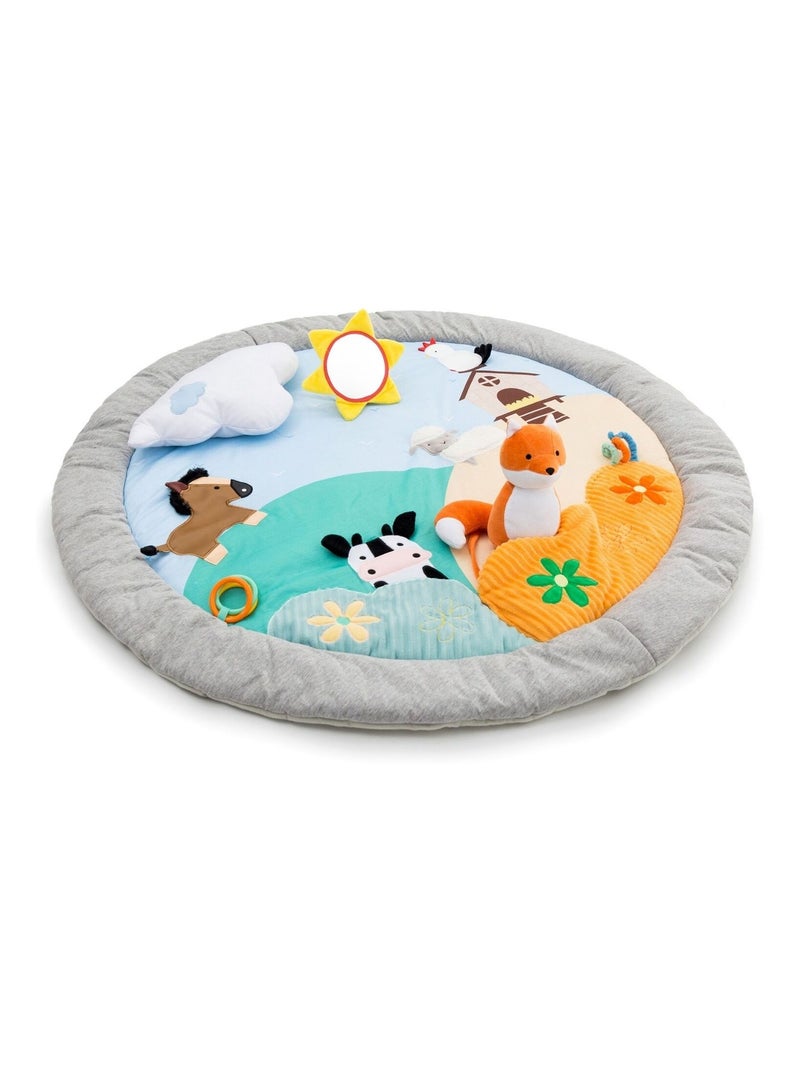 Little Big Friends - Tapis d'éveil Ferme Multicolore - Kiabi