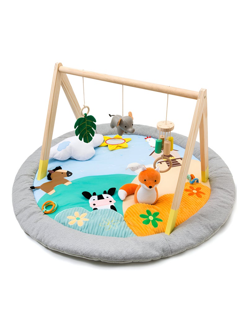 Little Big Friends - Tapis d'éveil Ferme Multicolore - Kiabi