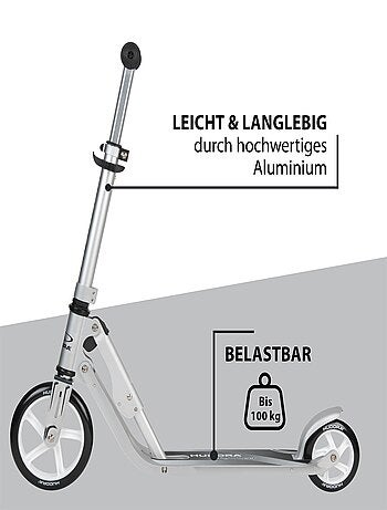 Little BigWheel trottinette argentée Edition exclusive