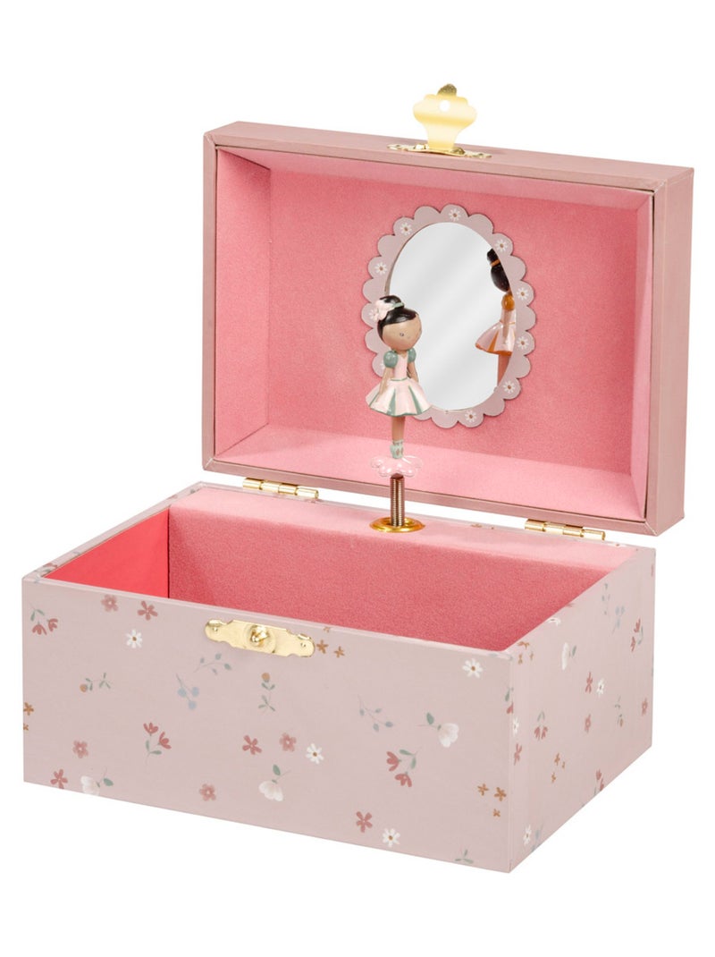 Little Dutch - Boîte à bijoux musicale Rose - Kiabi