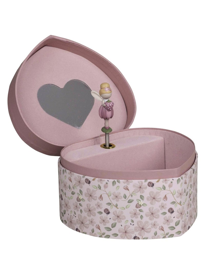 Little Dutch - Boîte à bijoux musicale Rose - Kiabi