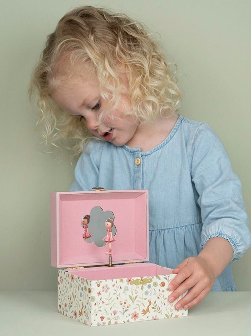 Little Dutch - Boîte à bijoux musicale Rose - Kiabi