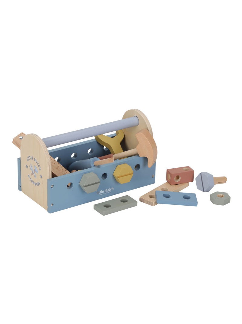 Little Dutch - Boîte à outils Bleu - Kiabi