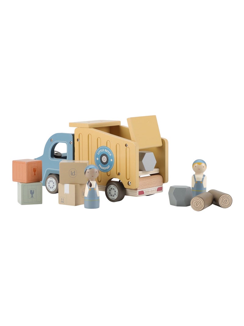 Little Dutch - Camion-benne Jaune - Kiabi