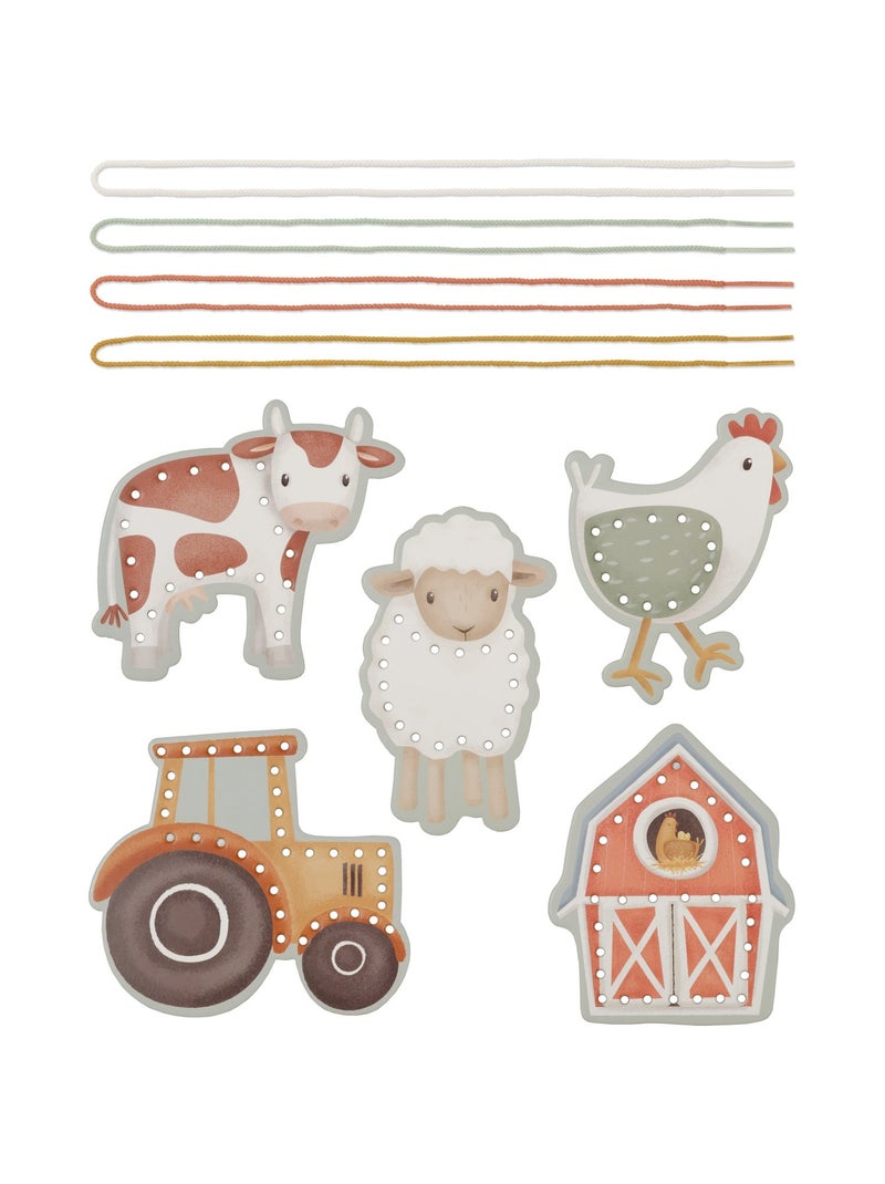 Little Dutch - Cartes à lacer Multicolore - Kiabi