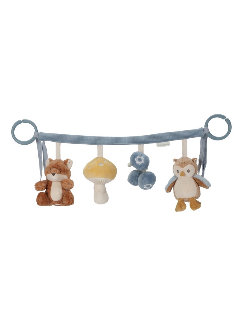 Little Dutch - Chaîne d'activités pour poussette Bleu - Kiabi