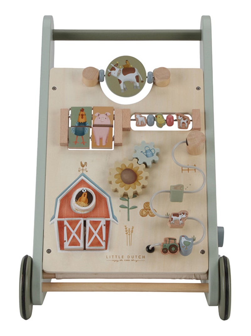 Little Dutch - Chariot de marche Multicolore - Kiabi