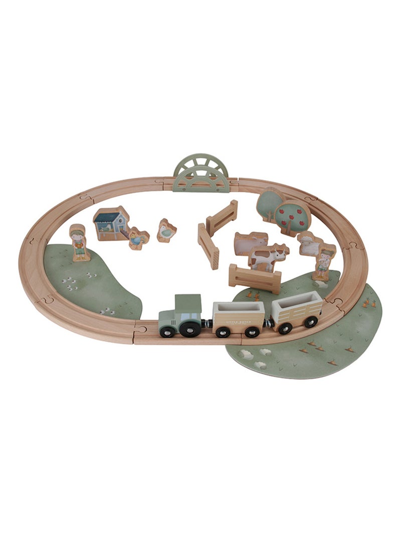Little Dutch - Circuit de train Multicolore - Kiabi