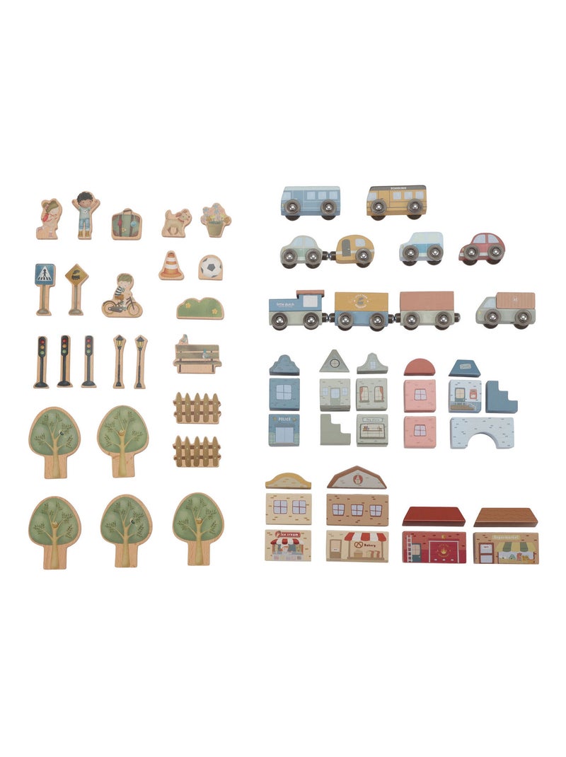 Little Dutch - Circuit de train XXL Multicolore - Kiabi