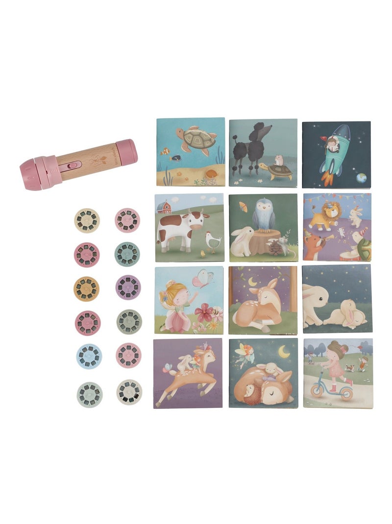 Little Dutch - Coffret lampe à histoires Marron - Kiabi