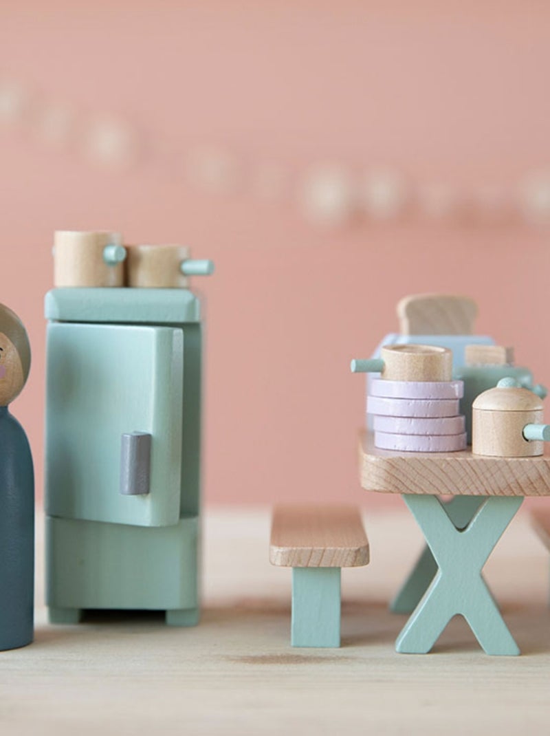 Little Dutch - Cuisine et accessoires Vert d'eau - Kiabi