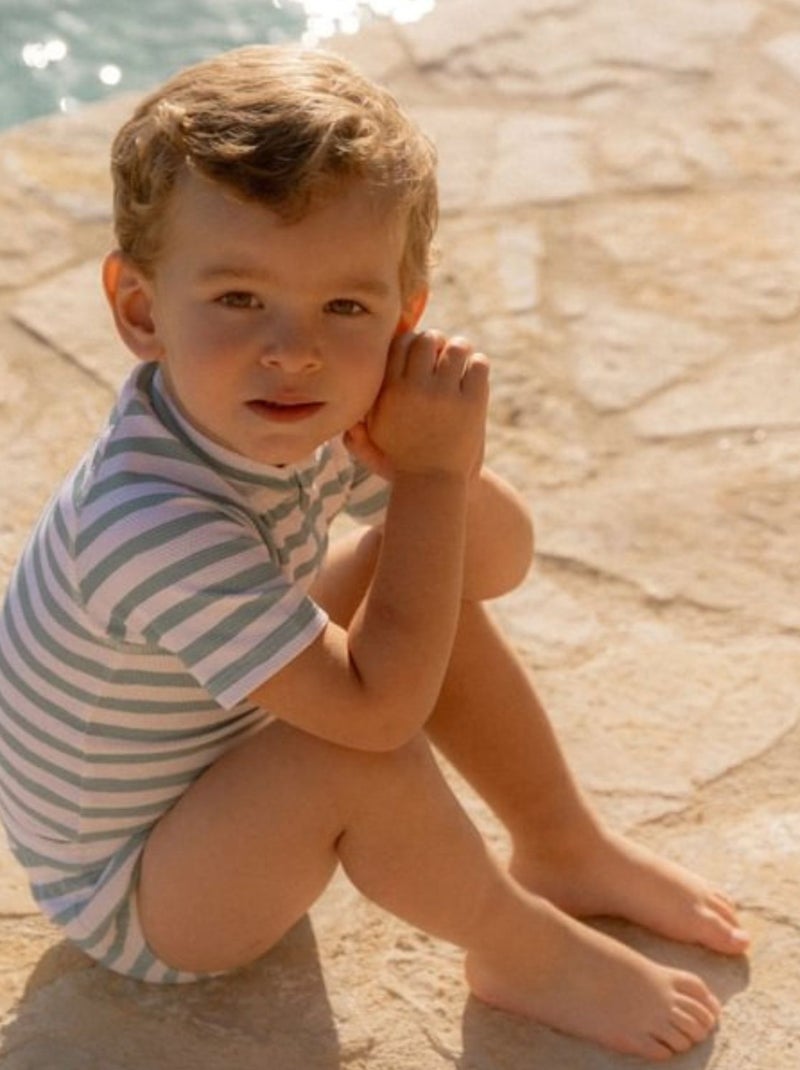 Little Dutch - Culotte de bain à volants Vert - Kiabi