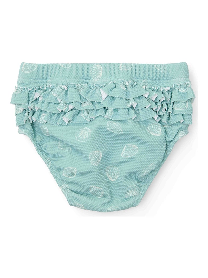 Little Dutch - Culotte de bain à volants Vert - Kiabi