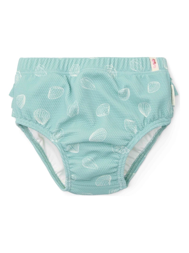 Little Dutch - Culotte de bain à volants Vert - Kiabi