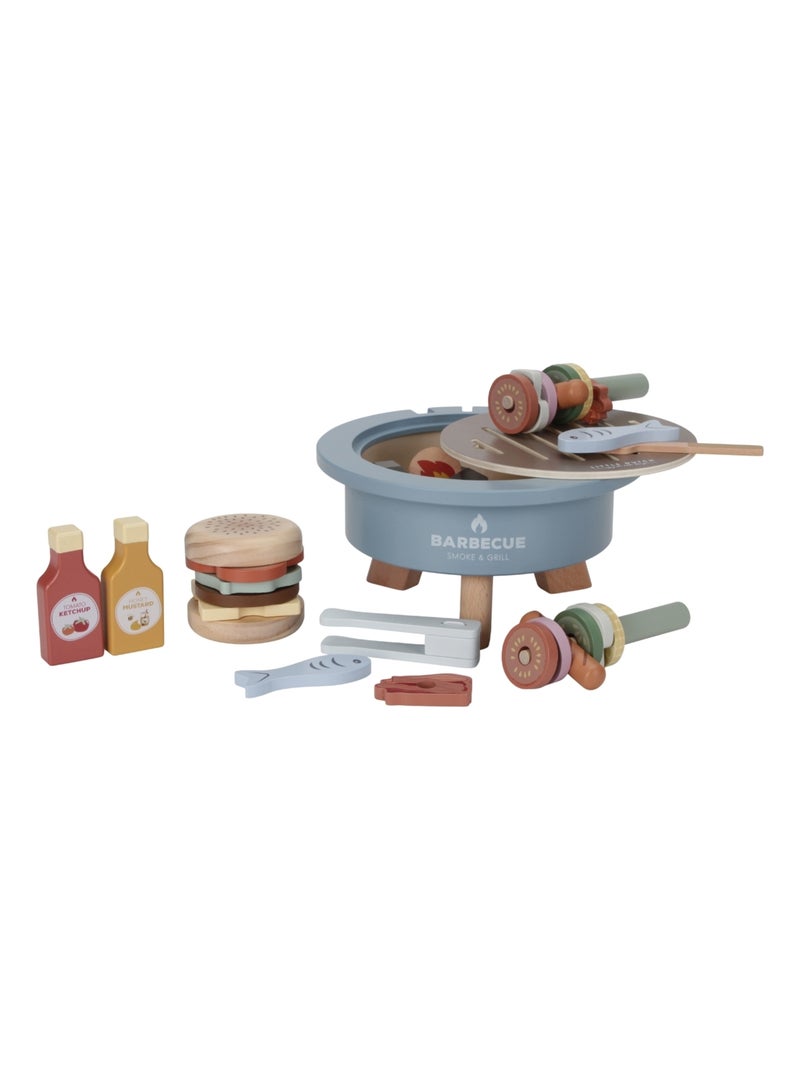 Little Dutch - Ensemble de jouets barbecue Bleu - Kiabi
