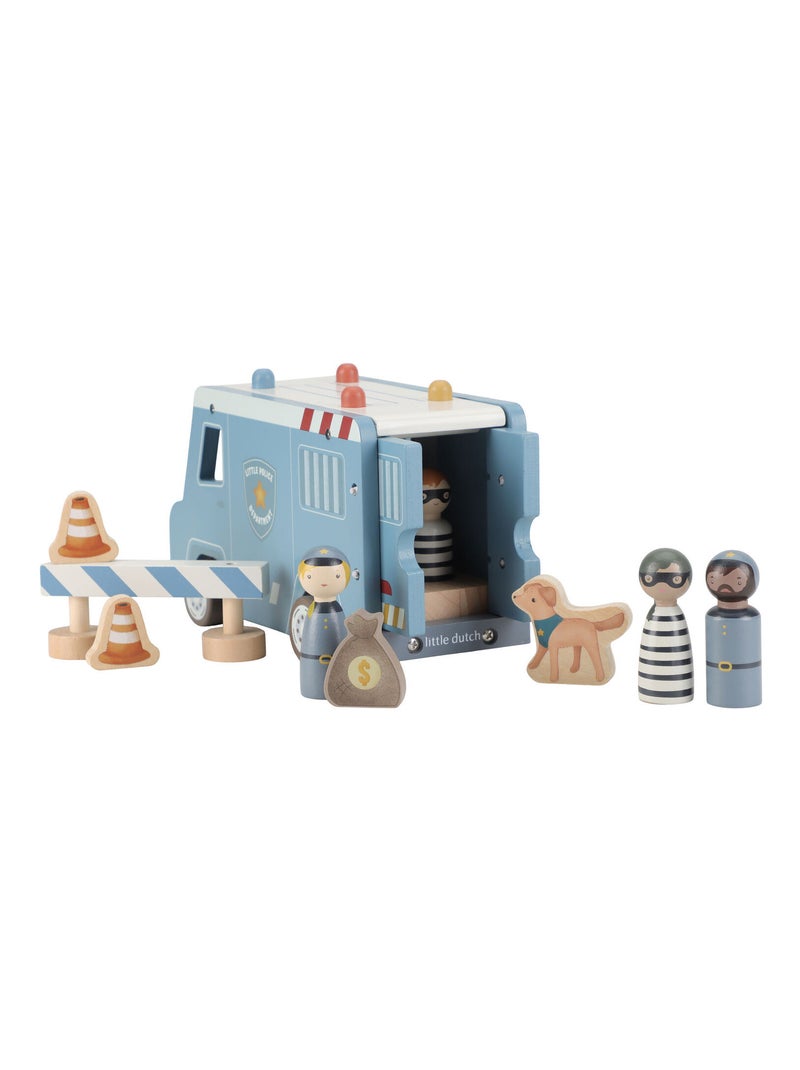 Little Dutch - Fourgon de police Bleu - Kiabi