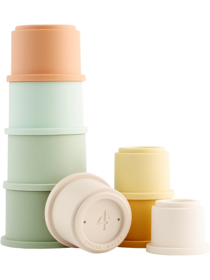 Little Dutch - Gobelets empilables Multicolore - Kiabi