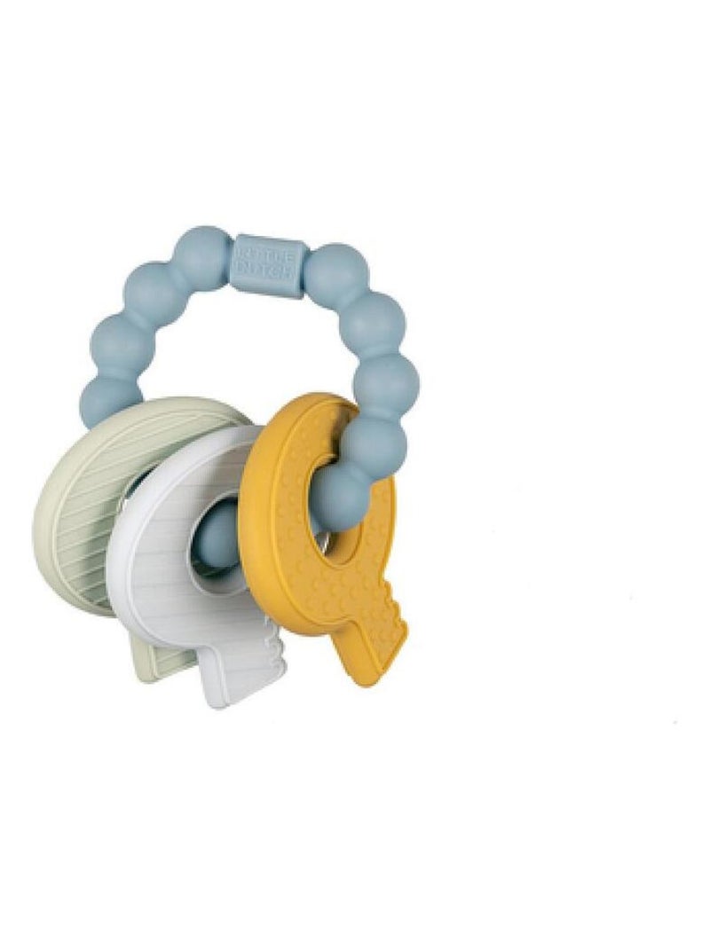 Little Dutch - Hochet de dentition trousseau de clefs Bleu - Kiabi