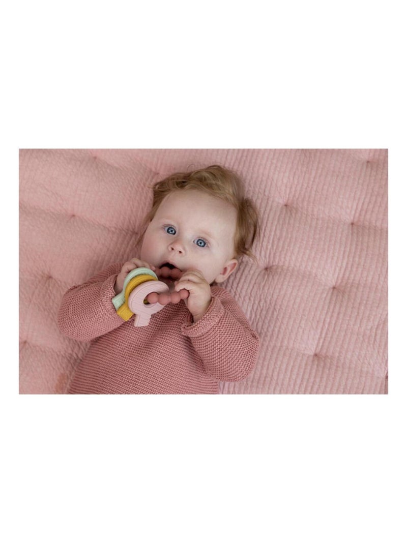 Little Dutch - Hochet de dentition trousseau de clefs Rose - Kiabi