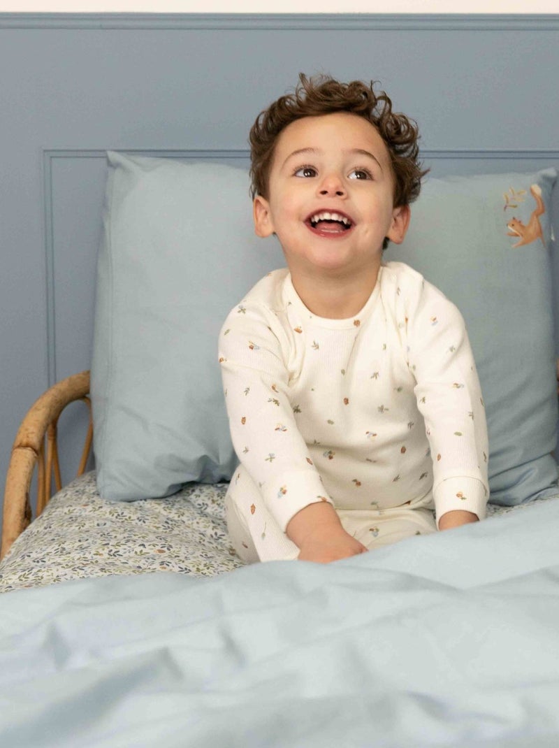Little Dutch - Housse de couette+oreiller lit bébé Bleu - Kiabi