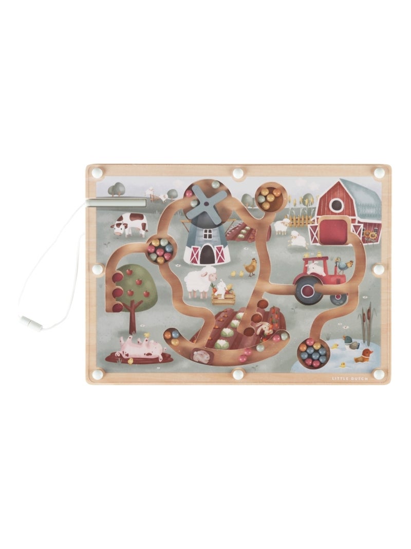 Little Dutch - Labyrinthe magnétique - Multicolore - Enfant - 0.00€ - Kiabi