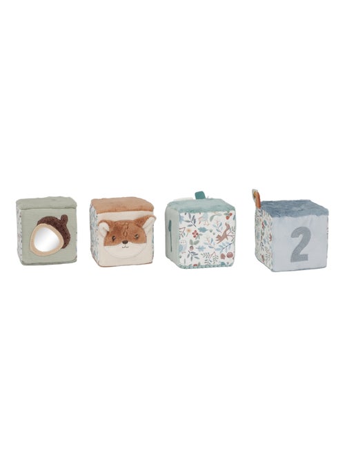 Little Dutch - Lot de 4 cubes doux - Kiabi