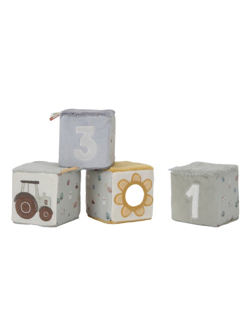 Little Dutch - Lot de 4 cubes doux - Kiabi