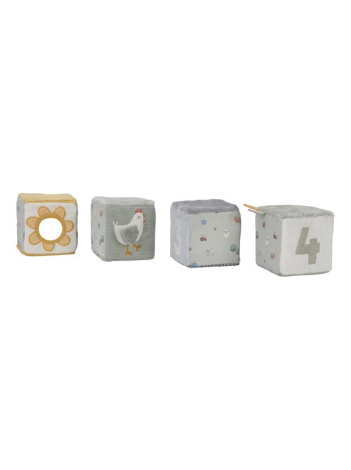 Little Dutch - Lot de 4 cubes doux - Kiabi