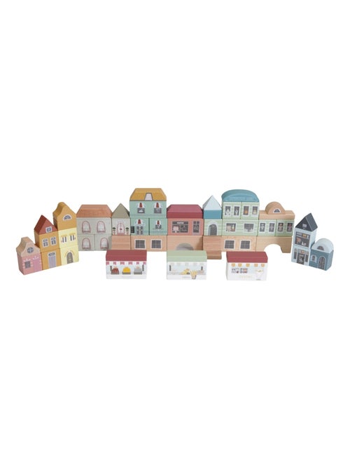 Little Dutch - Lot de 50 blocs de construction Ville - Kiabi