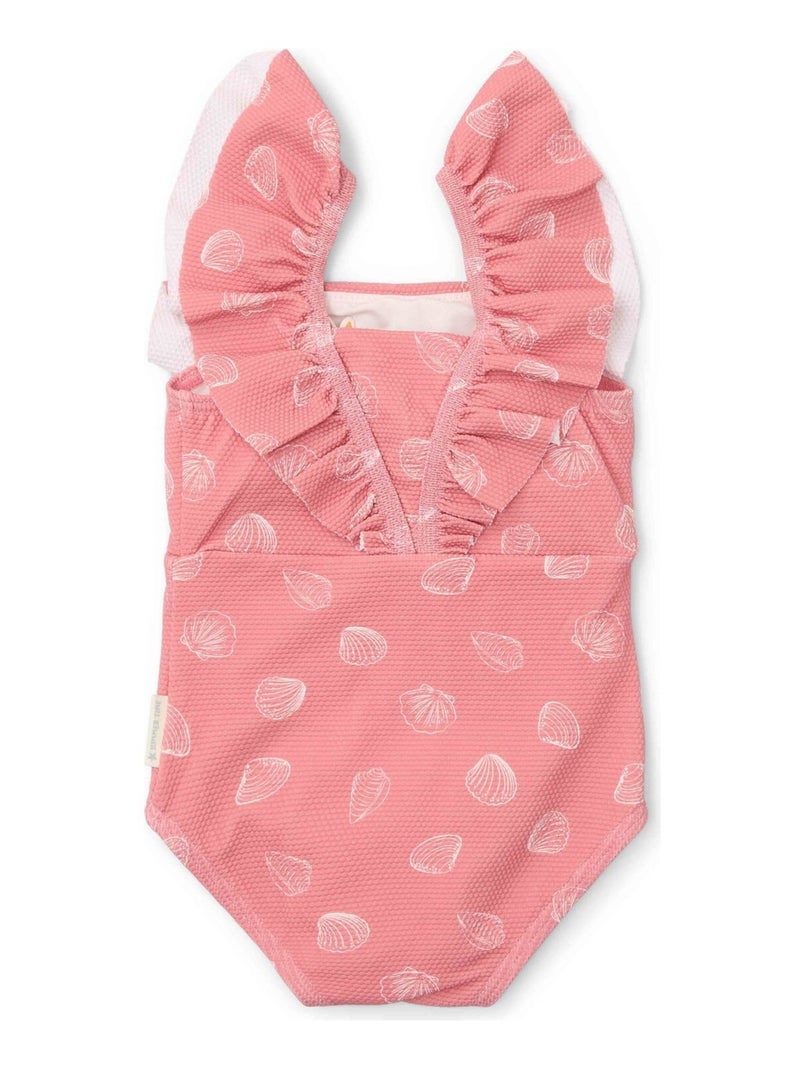 Little Dutch - Maillot de bain 1 pièce à volants Rose - Kiabi