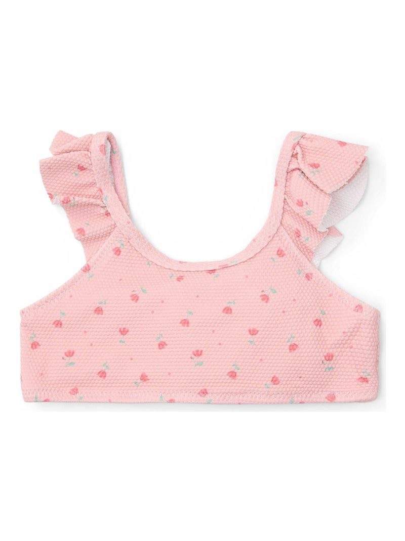 Little Dutch - Maillot de bain 2 pièces à volants Rose - Kiabi