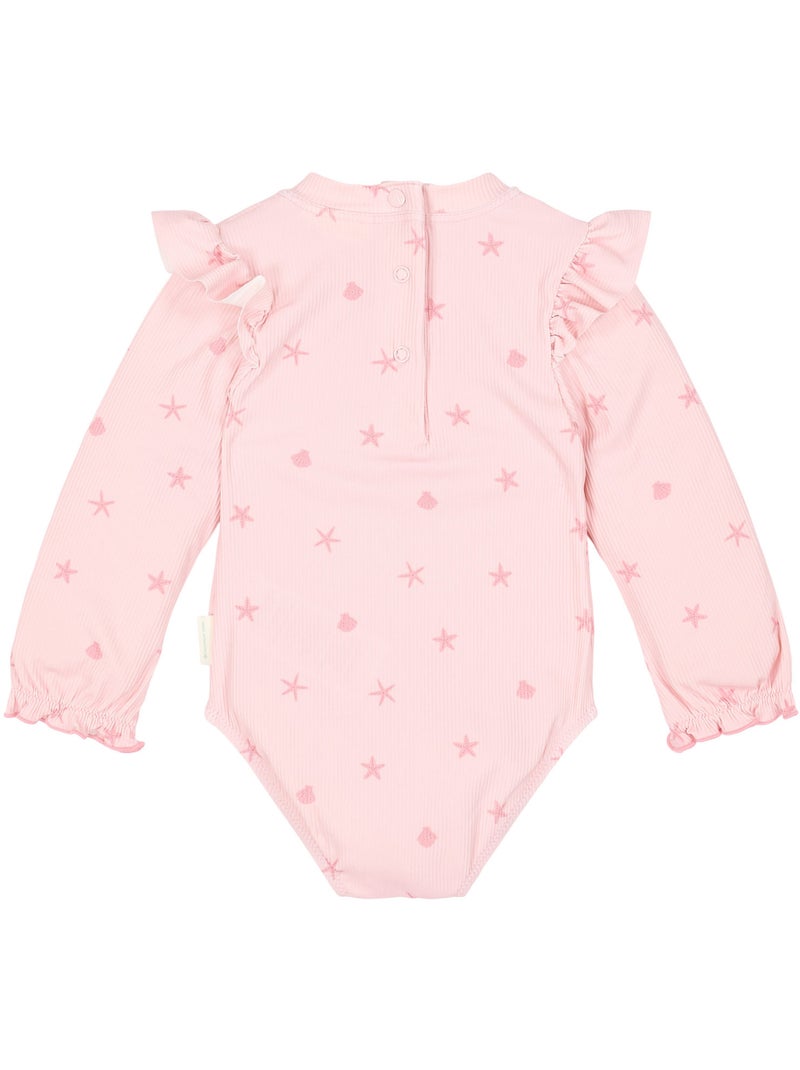 Little Dutch - Maillot de bain manches longues Rose - Kiabi