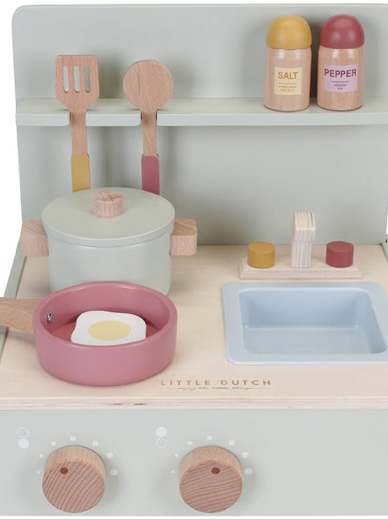 Little Dutch - Mini cuisine de table Vert d'eau - Kiabi