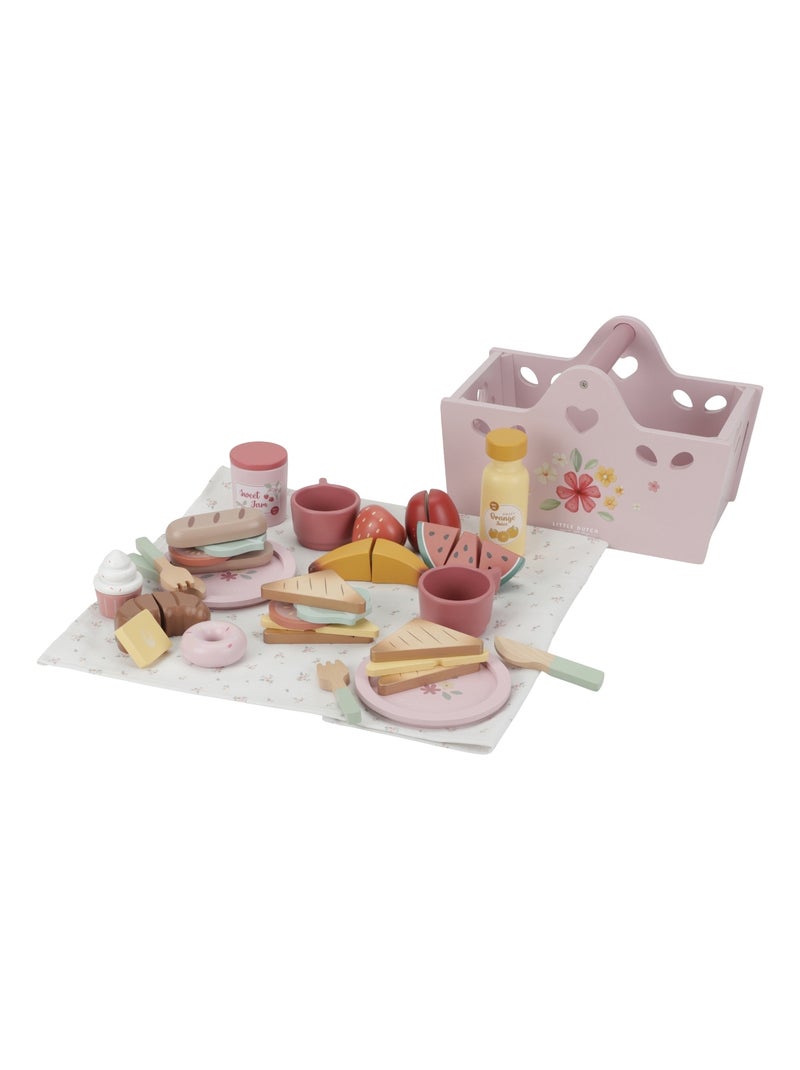 Little Dutch - Panier de pique-nique Rose - Kiabi