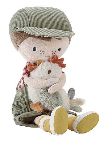 Little Dutch - Poupée Jim ferme avec poule